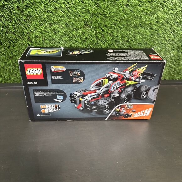 42072 LEGO Technic WHACK! Pull Back Retired New Damaged Box - Picture 3 of 7
